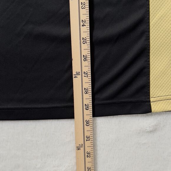 Vanderbilt Commodors Performance Polo Shirt Mens Sz XL Black Mustard - Picture 9 of 9